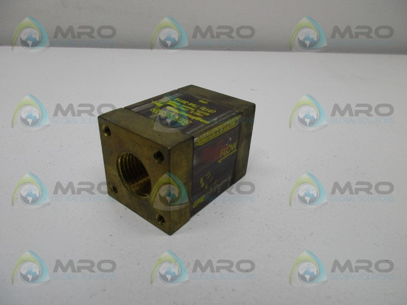 BURGER 150 PSI 240'F 116'C SMARTFLOW METER  NSMP