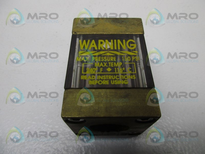 BURGER 150 PSI 240'F 116'C SMARTFLOW METER  NSMP