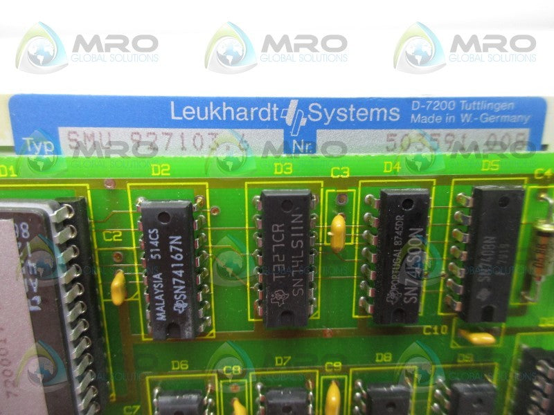 LEUKHARDT 503591.008 CONTROL CARD  NSMP