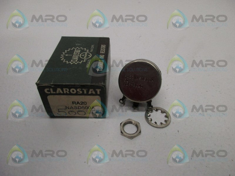 CLAROSTAT RA20NASD500A POTENTIOMETER  NSMP