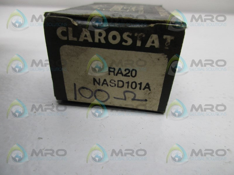 CLAROSTAT RA20NASD101A POTENTIOMETER  NSMP
