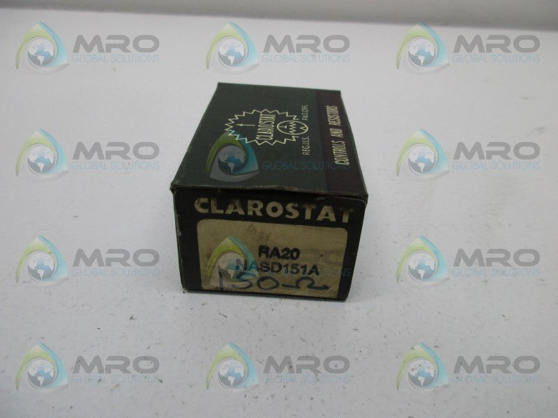 CLAROSTAT RA20NASD151A POTENTIOMETER  NSMP