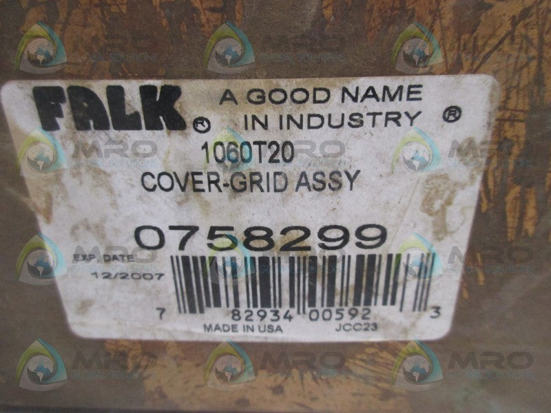 FALK 0758299 1060T20 COVER GRID ASSEMBLY (AS PICTURED)  NSMP