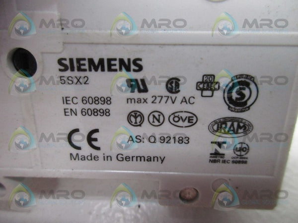 SIEMENS 5SX2-110-7 CIRCUIT BREAKER  NSNP