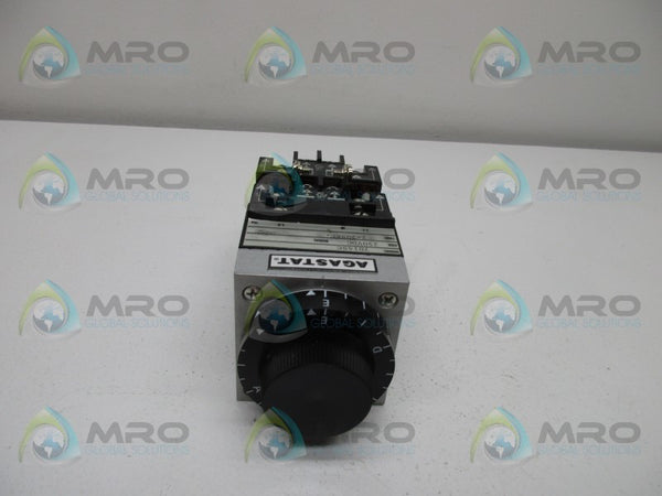 AGASTAT 7014SC TIME DELAY RELAY 2-20 SEC.  NSNP