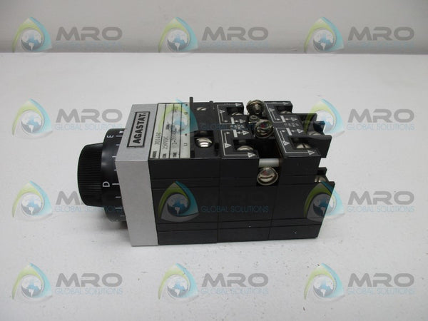 AGASTAT 7014SC TIME DELAY RELAY 2-20 SEC.  NSNP