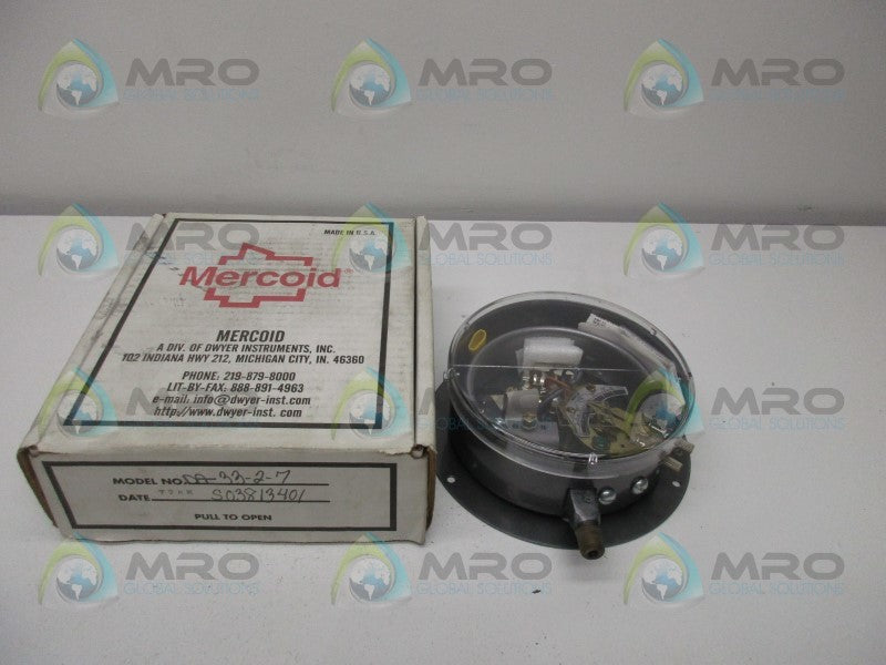 MERCOID DA-33-2-7 PRESSURE SWITCH  NSMP