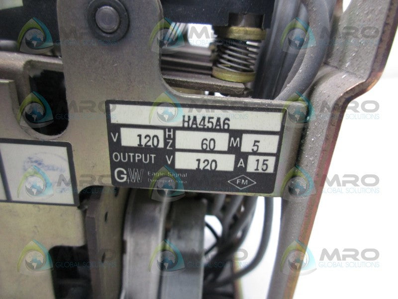 EAGLE SIGNAL HA45A6 ELECTRIC RESET TIMER  UNMP
