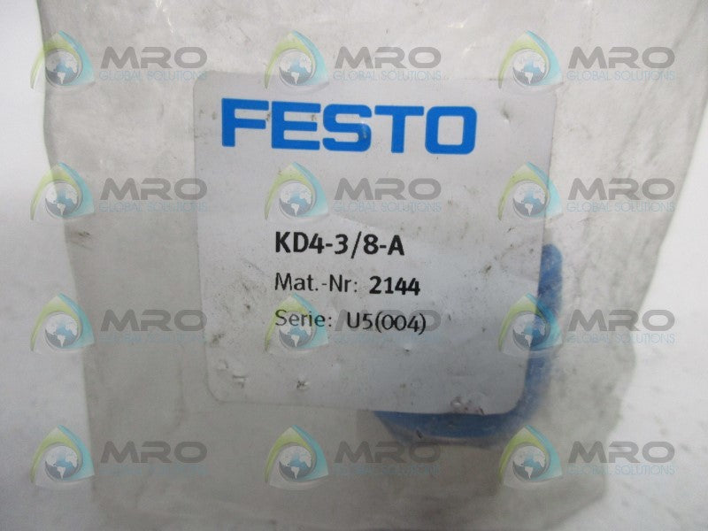 FESTO KD4-3/8-A QUICK COUPLING SOCKET  NSMP