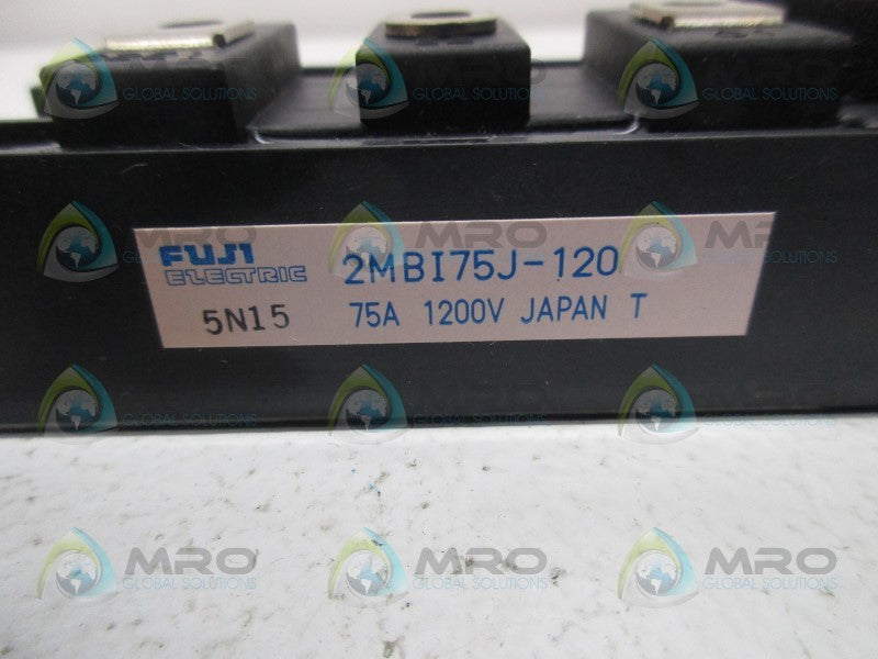 FUJI ELECTRIC 2MBI75J-120 POWE MODULE  NSNP