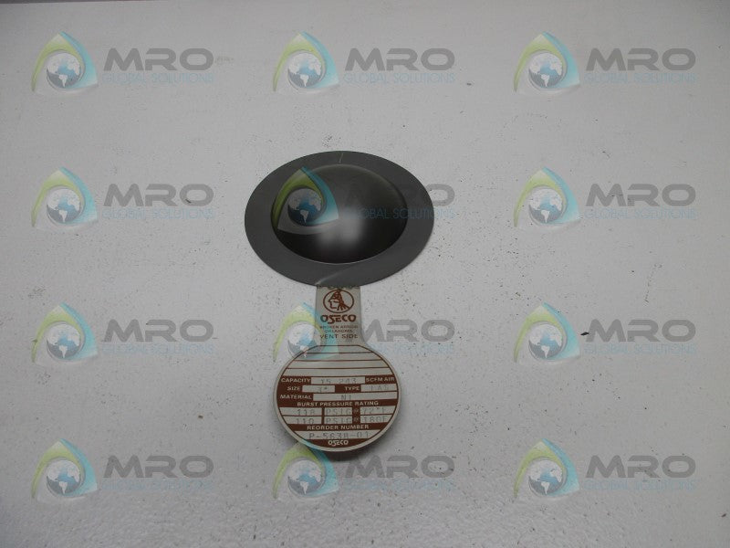 OSECO P-5638-01 BUCKLING RUPTURE DISC  NSNP