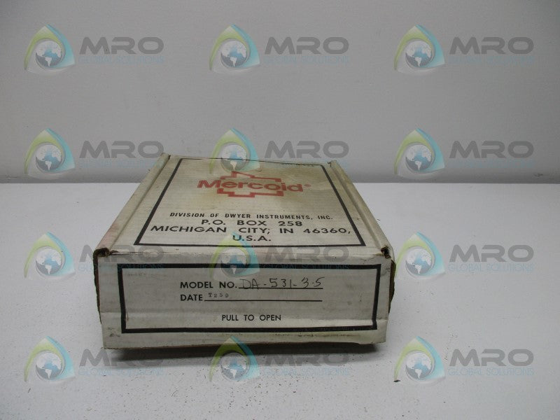 MERCOID DA-531-3-5 PRESSURE SWITCH  NSMP