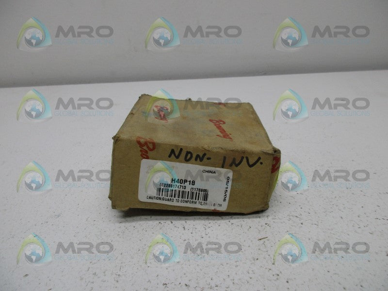 BROWNING H40P18 ROLLER CHAIN SPROCKET  NSMP