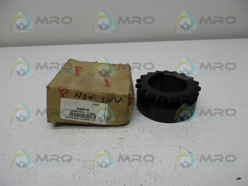 BROWNING H40P18 ROLLER CHAIN SPROCKET  NSMP