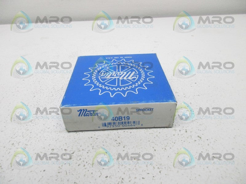 MARTIN 40B19 SPROCKET  NSFS