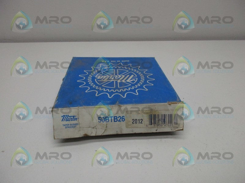 MARTIN 50BTB26 TAPER BUSHING SPROCKET 2012  NSMP