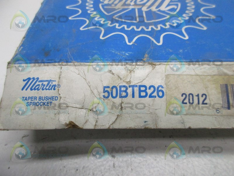 MARTIN 50BTB26 TAPER BUSHING SPROCKET 2012  NSMP