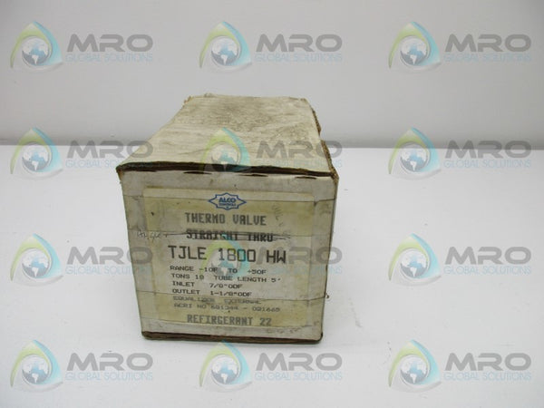 ALCO CONTROLS TJLE-1800-KW THERMO VALVE  NSMP