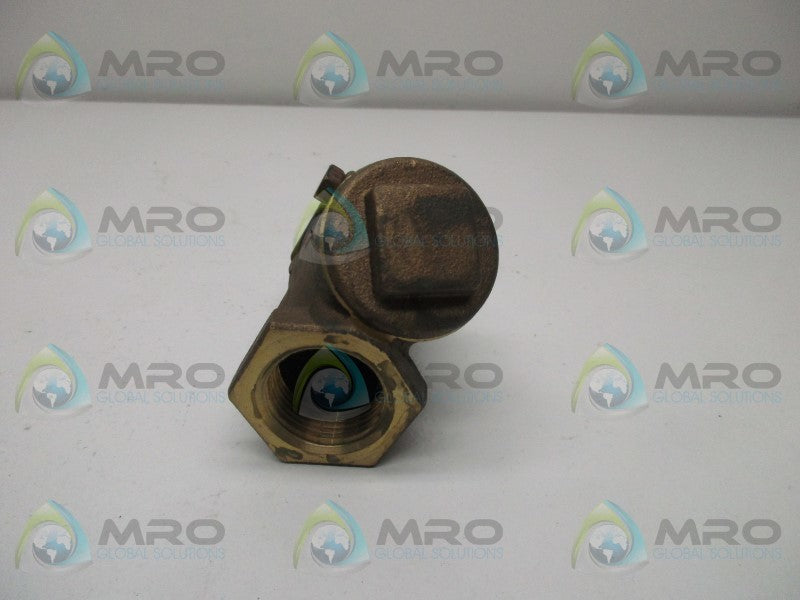 NIBCO T-413-B-1 CHECK VALVE BRONZE THREADED  NSMP