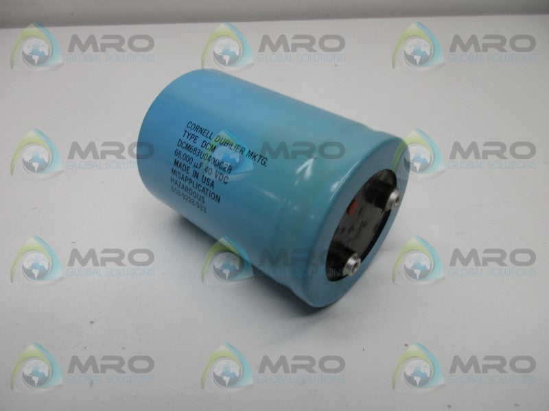 CORNELL DUBILIER DCM683U040DC2B CAPACITOR  UNMP