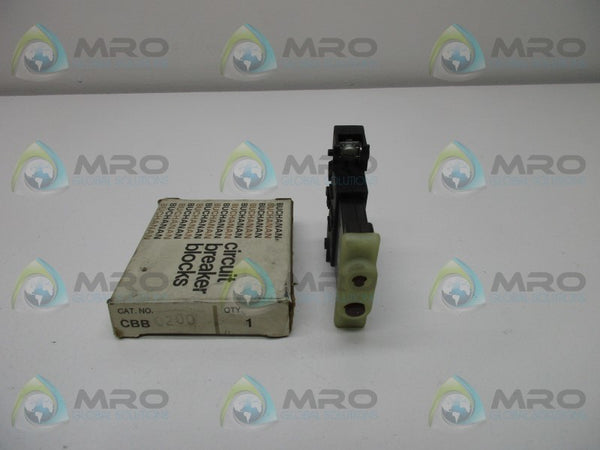 BUCHANAN CBB0200 TERMINAL BLOCK CIRCUIT BREAKER  NSMP