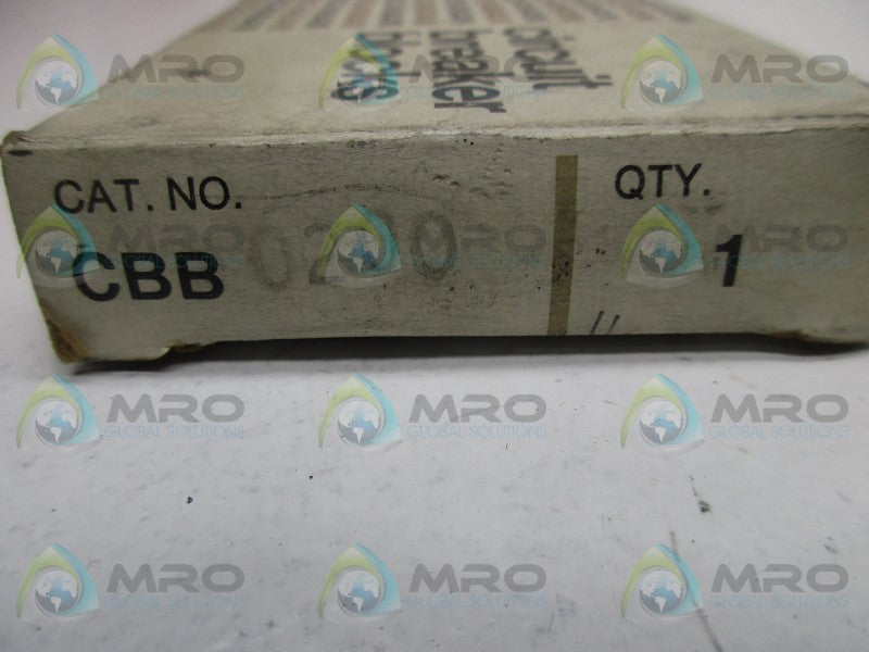BUCHANAN CBB0200 TERMINAL BLOCK CIRCUIT BREAKER  NSMP