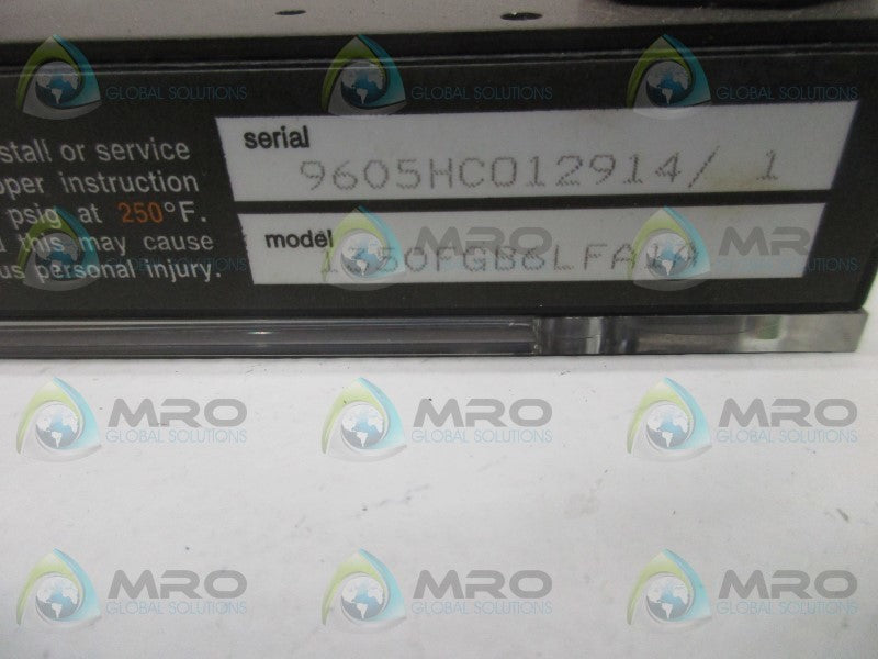 BROOKS 1350FGB6LFA1A FLOWMETER  NSNP