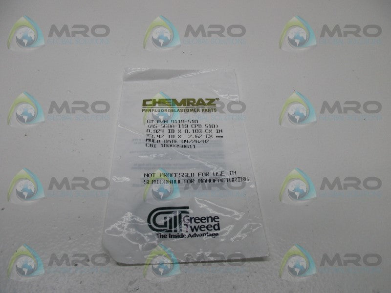 CHEMRAZ 9119-510 O-RING  NSMP