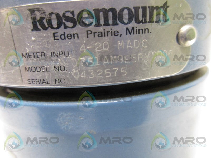 ROSEMOUNT 0751AM9E5BY0006 FIELD SIGNAL INDICATOR  UNMP