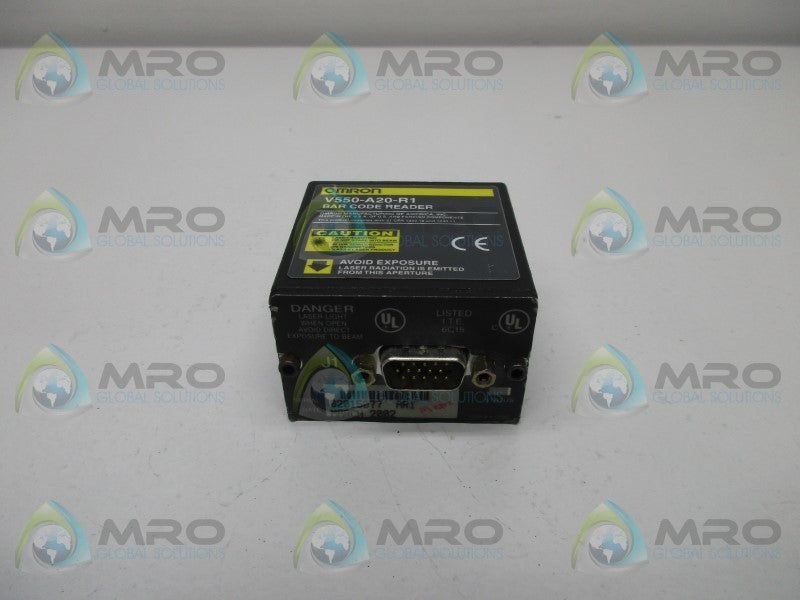 OMRON V550-A20-R1 BAR CODE READER  UNMP
