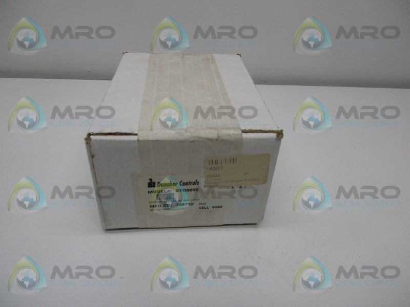 DANAHER CONTROLS STD0002 INPUT SPEED INDICATOR  NSFS