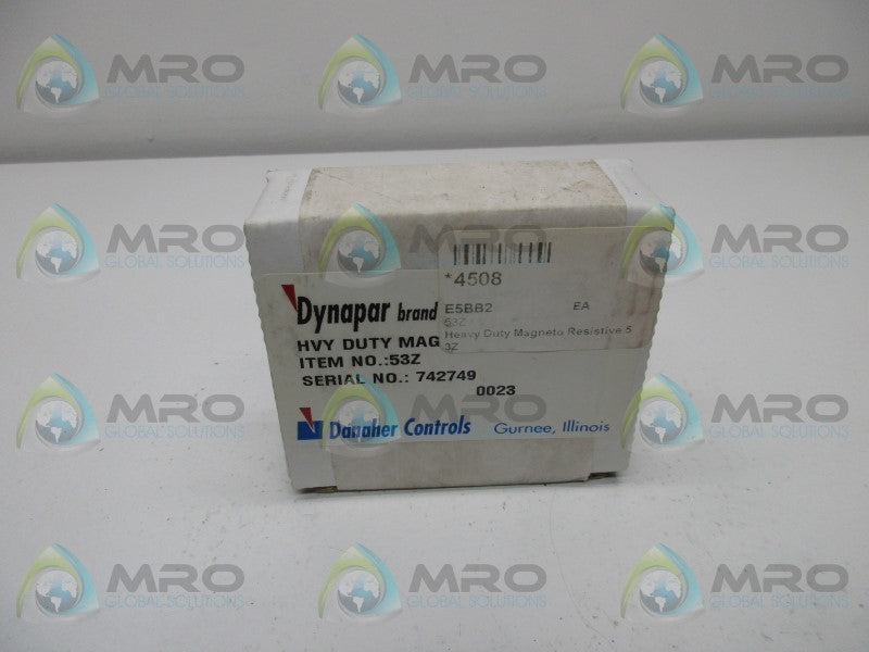 DYNAPAR 53Z HEAVY DUTY MAGNETO RESISTIVE * FACTORY SEALED *