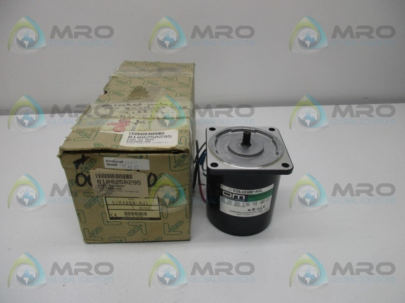 ORIENTAL MOTOR 5IK40GN-AUL  NSMP