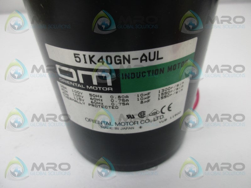 ORIENTAL MOTOR 5IK40GN-AUL  NSMP