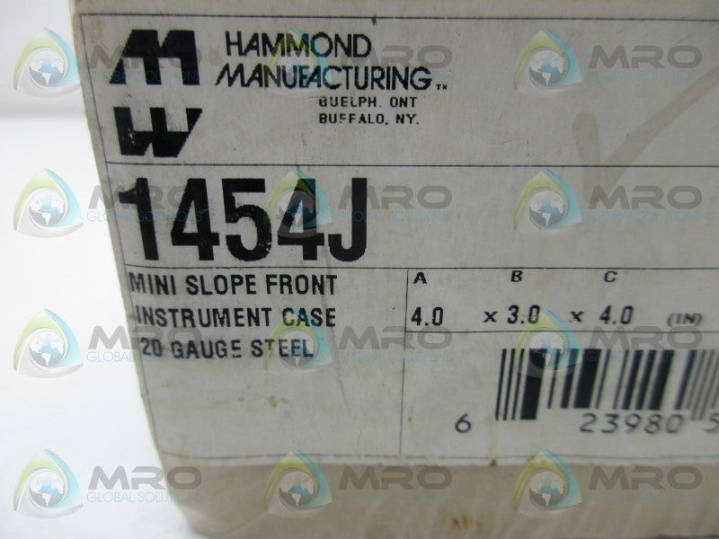 HAMMOND 1454J MINI SLOPE FRONT  NSMP