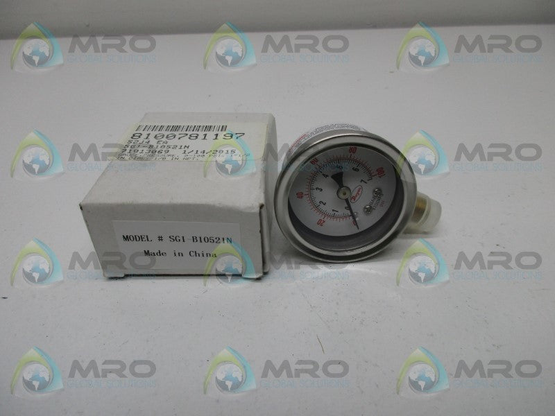 DWYER SG1-B10521N PRESSURE GAUGE  NSMP