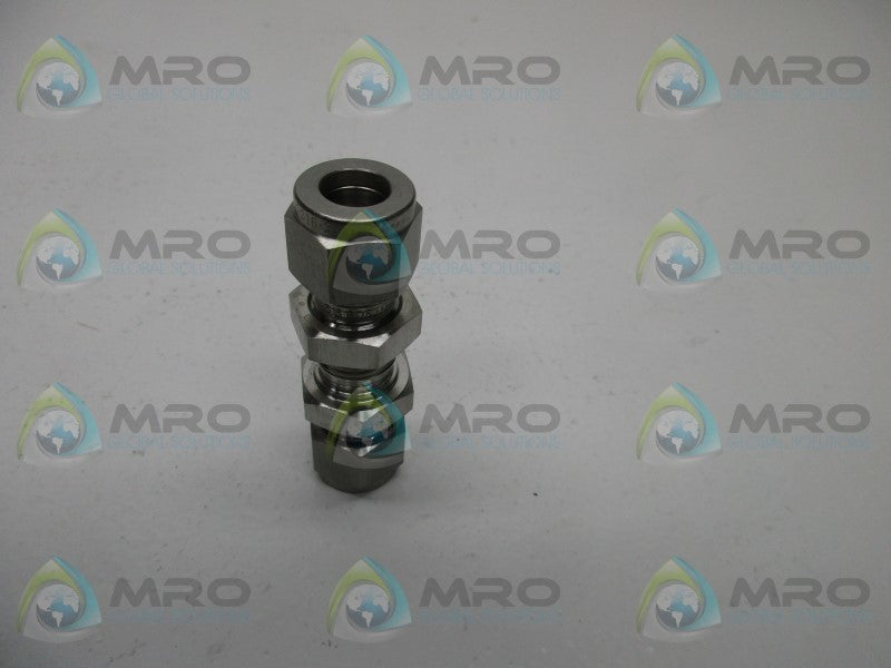 HAMLET 774L-SS-3/8 BULKHEAD UNION 3/8" COMPRESSION (IN BOX)  NSNP