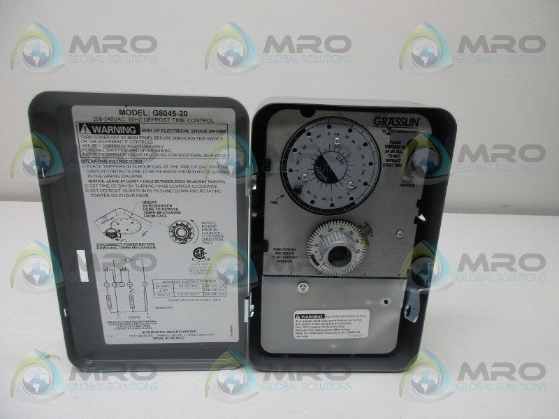 INTERMATIC G8045-20 DEFROST TIMER  NSMP