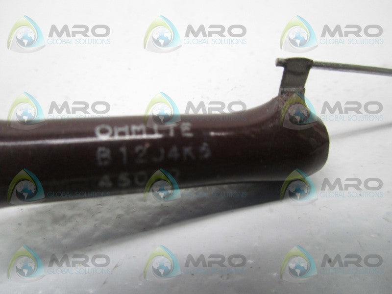 OHMITE B12J4K5 RESISTOR 4500OHM 12W  NSNP