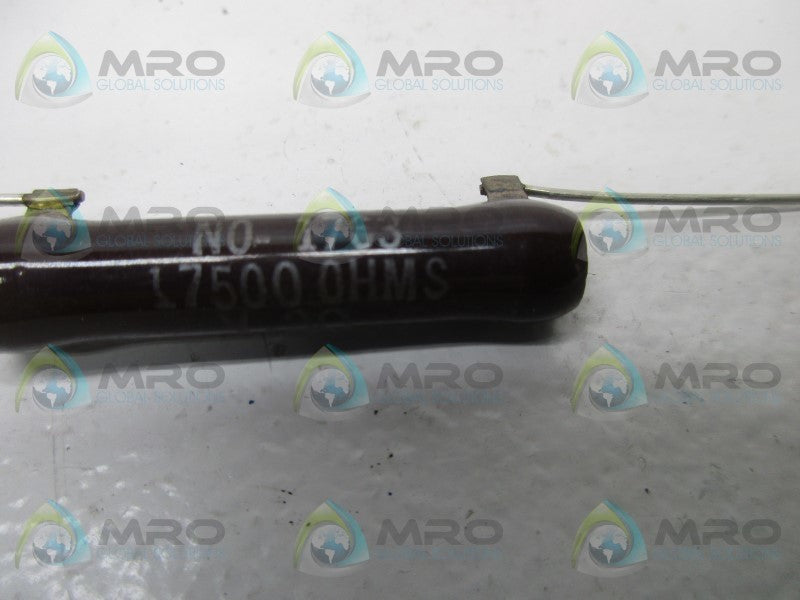 OHMITE NO. 1763 RESISTOR 17500OHMS  NSNP