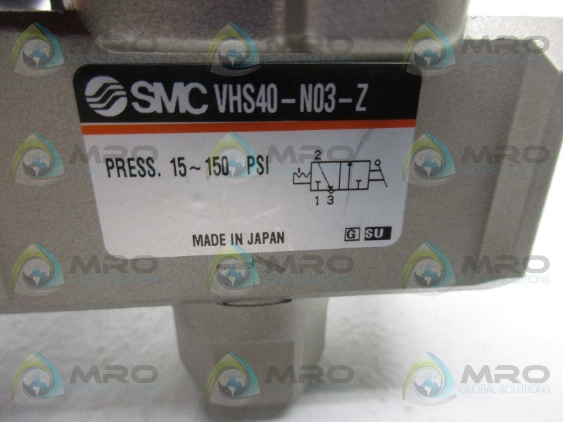 SMC VHS40-N03-Z LOCK OUT VALVE  NSNP