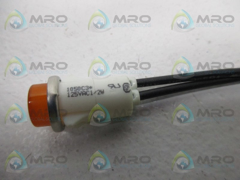 IDI 1050C3 AMBER INDICATOR LIGHT  UNMP