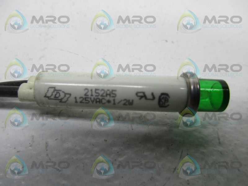 IDI 2152A5 PILOT LIGHT GREEN  UNMP