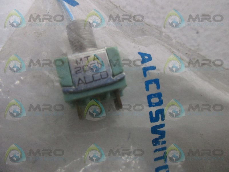 ALCOSWITCH MTA-206N TOGGLE SWITCH * NEW IN FACTORY BAG *