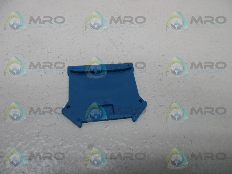 PHOENIX CONTACT D-UK4/10BU TERMINAL END PLATE  NSNP