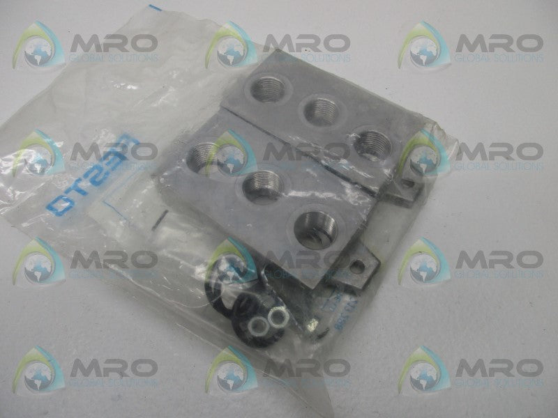 FESTO NEV-1DA/DB/ISO END PLATE KIT * NEW IN FACTORY BAG *
