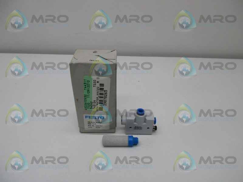 FESTO VN-05-H-T4-PQ2-VQ2-02-P VACUUM GENERATOR  NSMP
