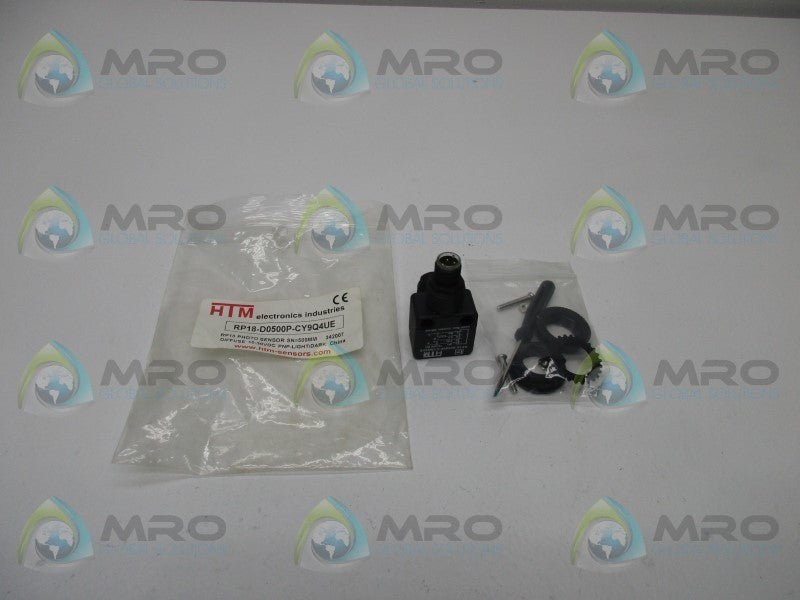 HTM RP18-D0500P-CY9Q4UE PHOTOELECTRIC SENSOR * NEW IN FACTORY BAG *