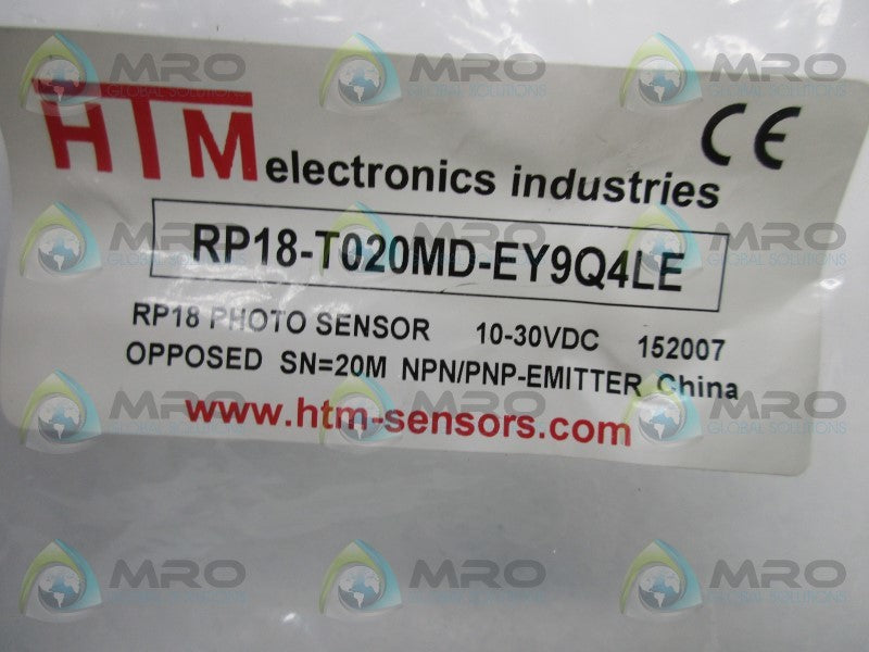 HTM RP18-T020MD-EY9Q4LE PHOTOELECTRIC SENSOR  NSMP