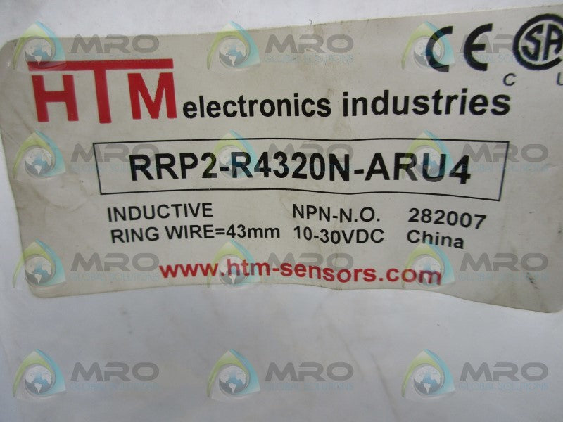 HTM RRP2-R4320N-ARU4 INDUCTIVE RING SENSOR * NEW IN FACTORY BAG *